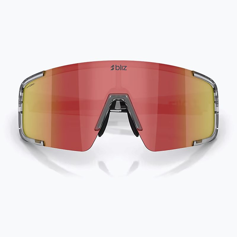 Sonnenbrille Bliz P003 transparent dark grey/brown red multi 5