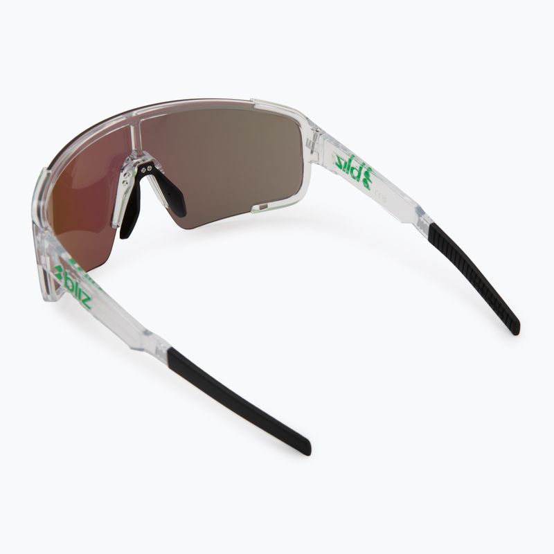 Sonnenbrille Bliz P003 transparent white/brown green multi 2