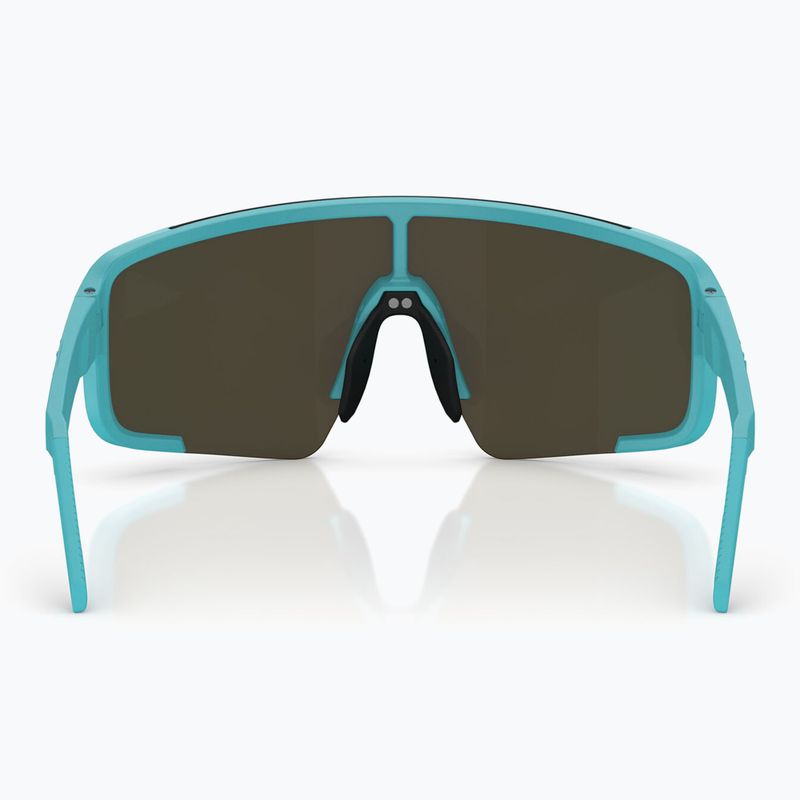 Sonnenbrille Bliz P003 Small matte turquoise/green/blue/green revo 5