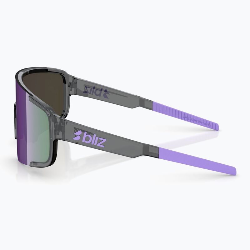 Sonnenbrille Bliz P003 Small crystal black/grey purple multi 4