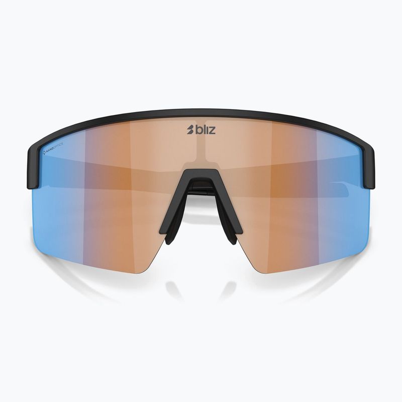 Sonnenbrille Bliz P004 Nano Optics Nordic Light matte black/coral/orange blue multi 3