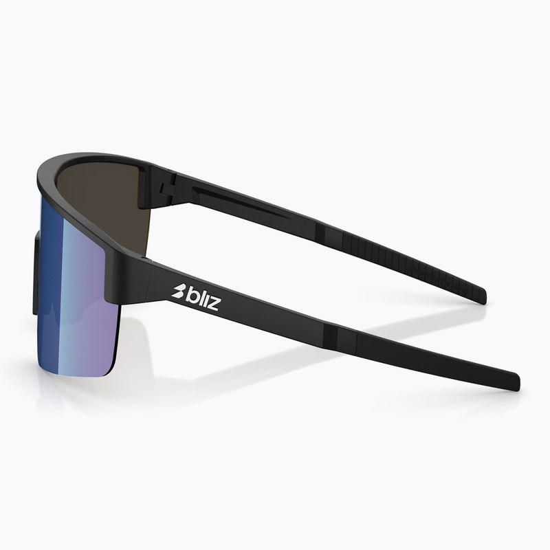 Sonnenbrille Bliz P004 matte black/grey blue mirror 4