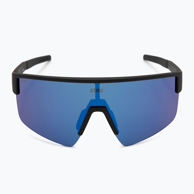 Sonnenbrille Bliz P004 Small matte black/grey blue mirror 3