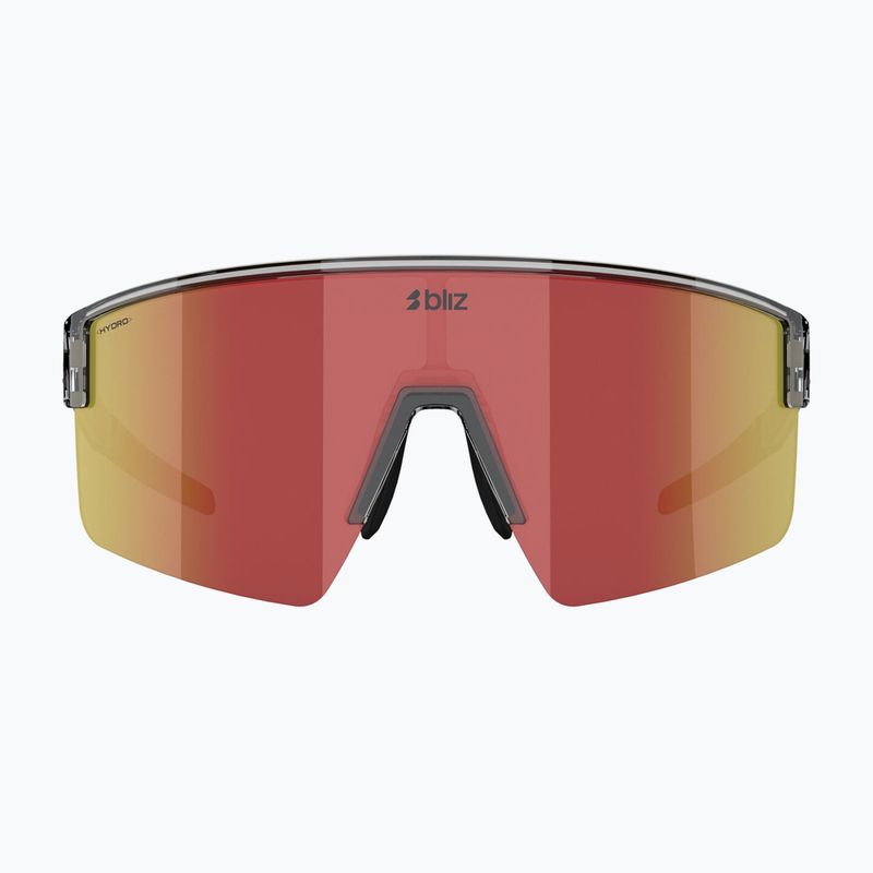 Sonnenbrille Bliz P004 transparent dark grey/brown red multi 2