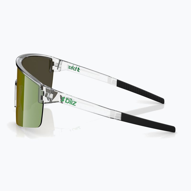 Sonnenbrille Bliz P004 Small transparent white/brown green multi 4