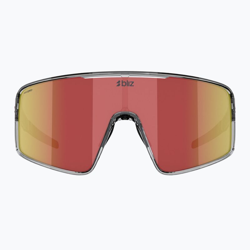Sonnenbrille Bliz P001 transparent dark grey/brown red multi 2