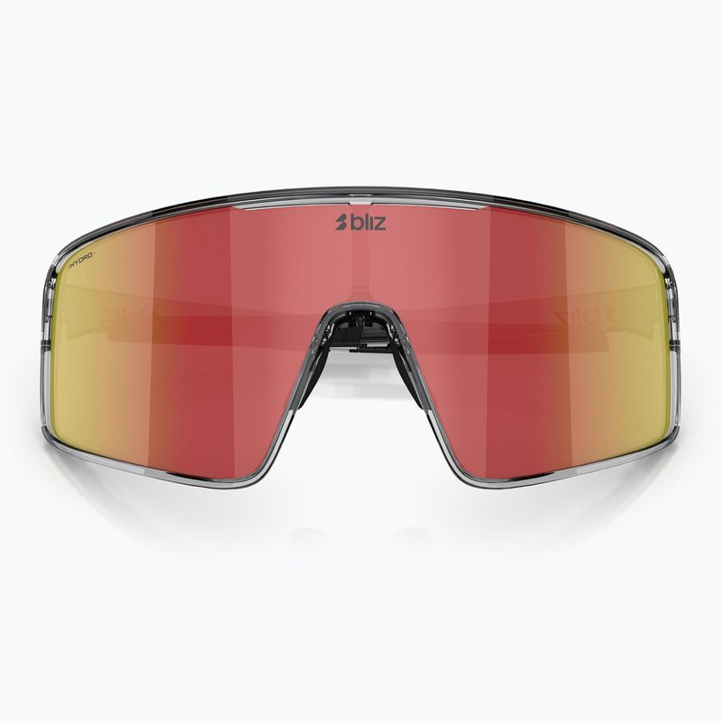 Sonnenbrille Bliz P001 transparent dark grey/brown red multi 4