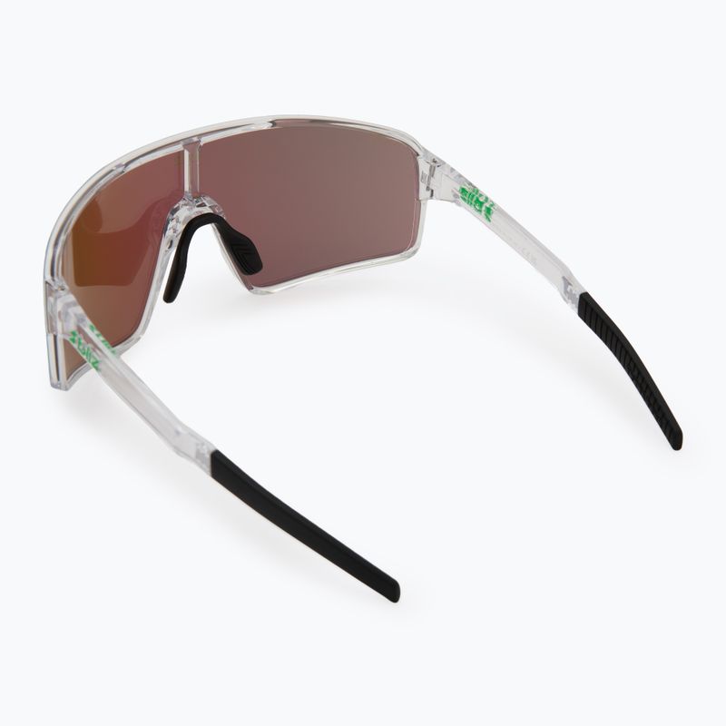 Sonnenbrille Bliz P001S transparent white/brown green multicolor 2