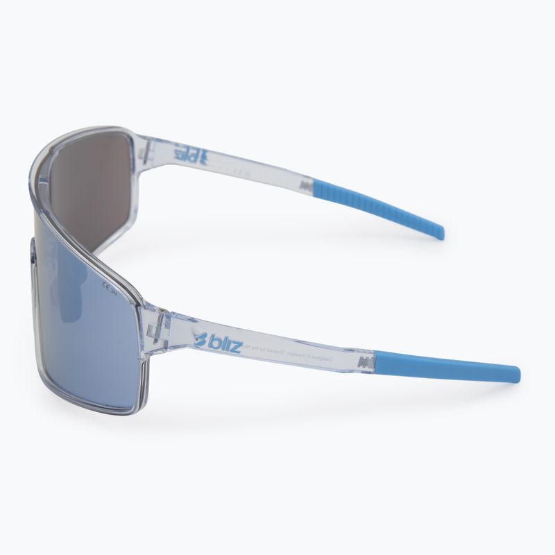 Sonnenbrille Bliz P001S transparent blue/smoke ice blue multi 4