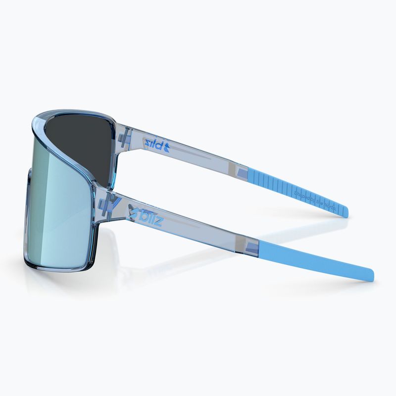 Sonnenbrille Bliz P001 transparent blue/smoke ice blue multi 4