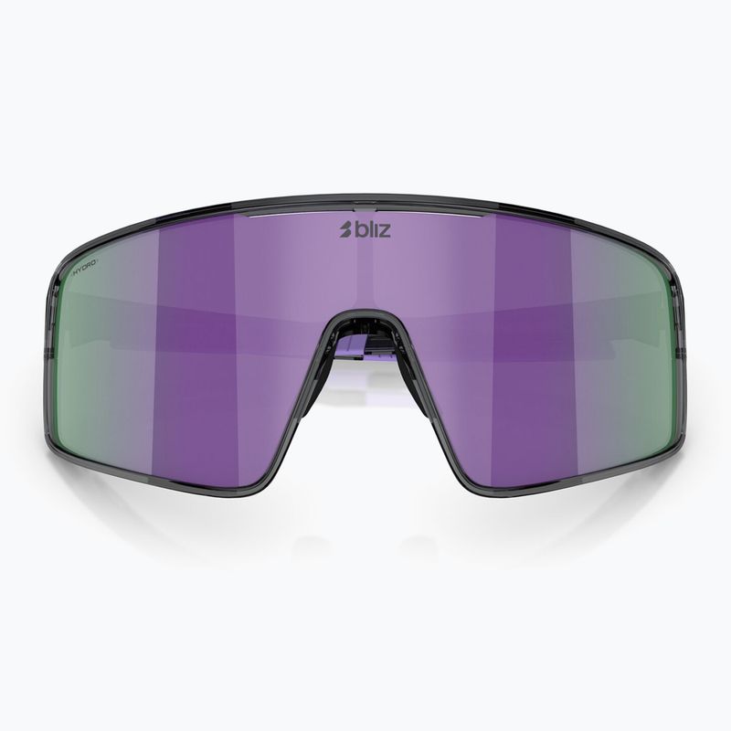 Sonnenbrille Bliz P001S crystal black/grey purple multi 2