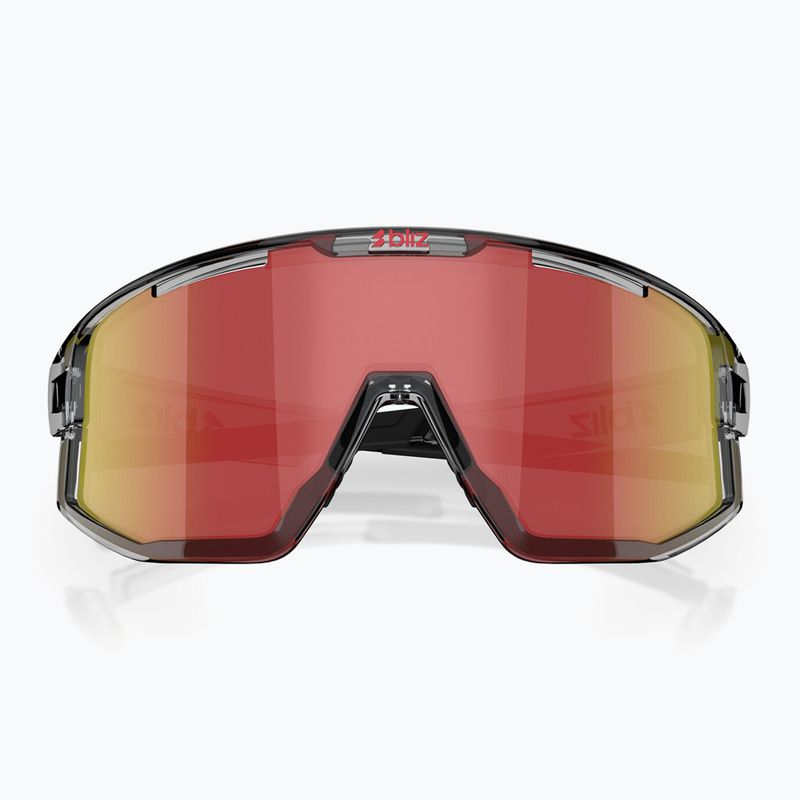 Sonnenbrille Bliz Fusion transparent dark grey/brown red multi 3