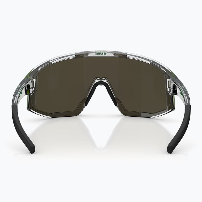 Sonnenbrille Bliz Fusion transparent white/brown green multi 5
