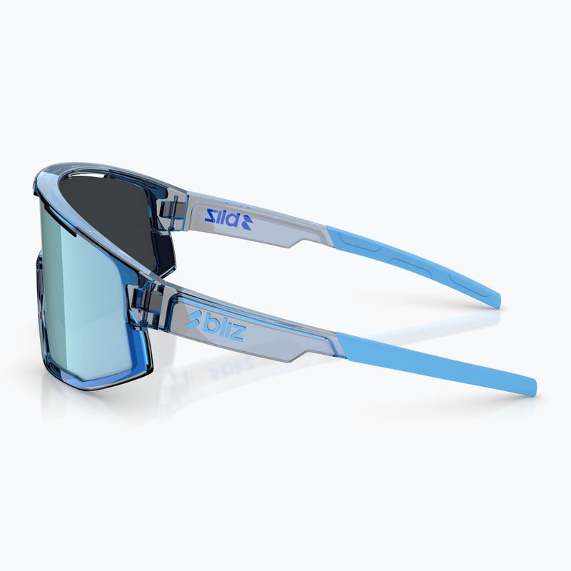 Sonnenbrille Bliz Fusion transparent blue/smoke ice blue multi 4