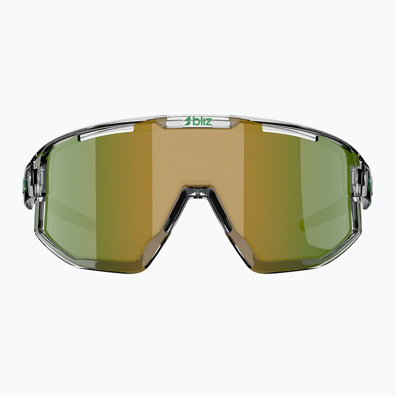 Sonnenbrille Bliz Fusion Small transparent white/brown green multi 2