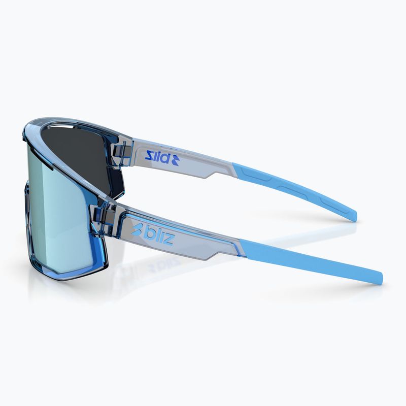 Sonnenbrille Bliz Fusion Small transparent blue/smoke ice blue multi 4