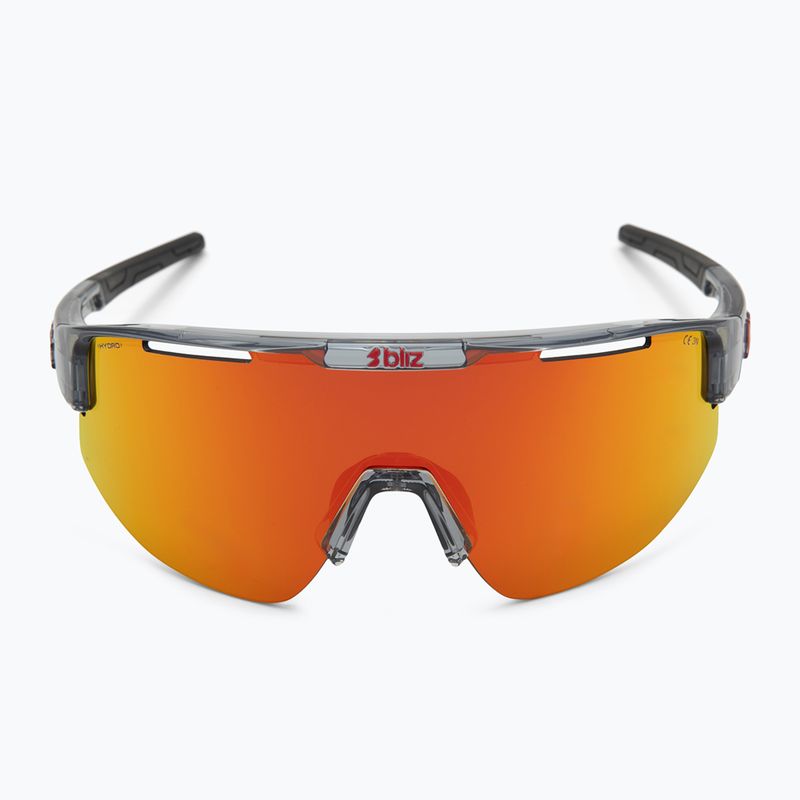Sonnenbrille Bliz Matrix transparent dark grey/brown red multi 3