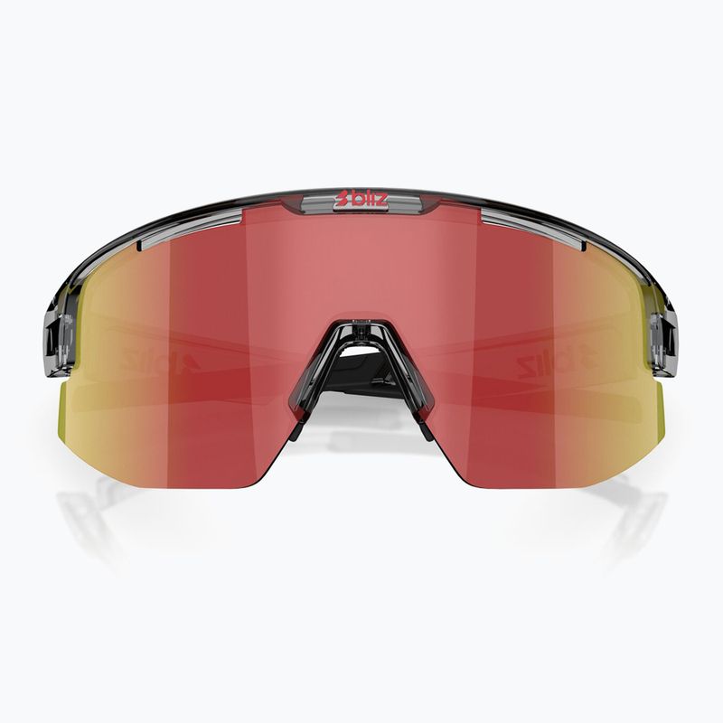 Sonnenbrille Bliz Matrix transparent dark grey/brown red multi 3