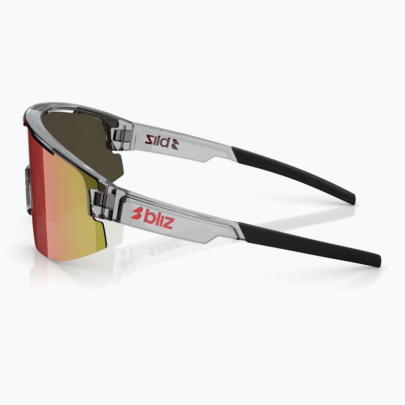 Sonnenbrille Bliz Matrix transparent dark grey/brown red multi 4