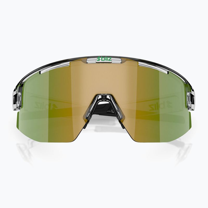 Sonnenbrille Bliz Matrix transparent white/brown green multi 3