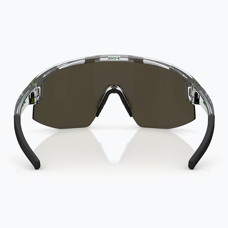 Sonnenbrille Bliz Matrix transparent white/brown green multi 5
