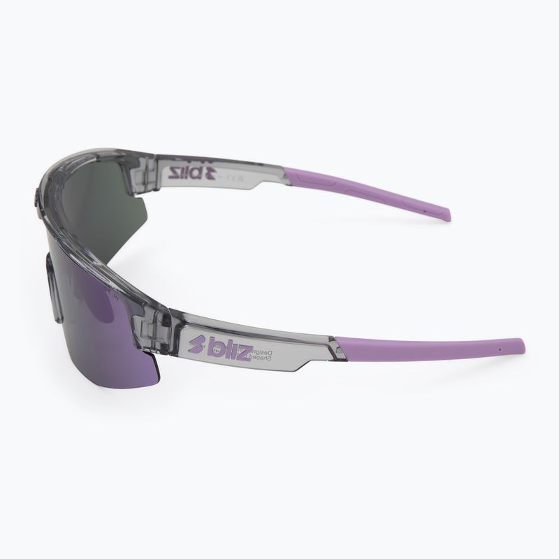 Sonnenbrille Bliz Matrix Small crystal black/grey purple multi 4