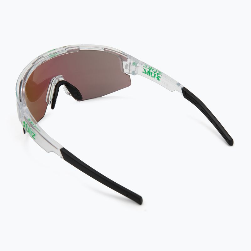 Sonnenbrille Bliz Matrix Small transparent white/brown green multi 2