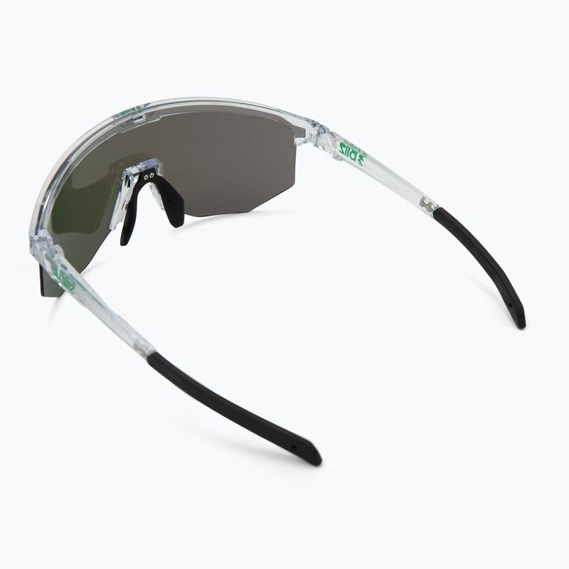Sonnenbrille Bliz Hero transparent white/brown green multi 2
