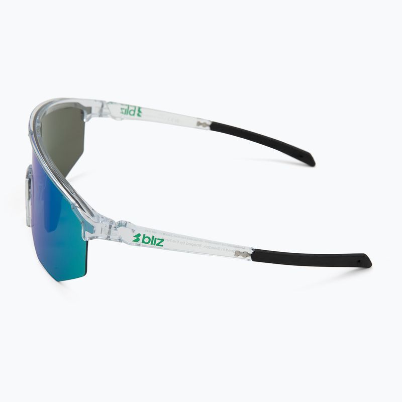 Sonnenbrille Bliz Hero transparent white/brown green multi 4