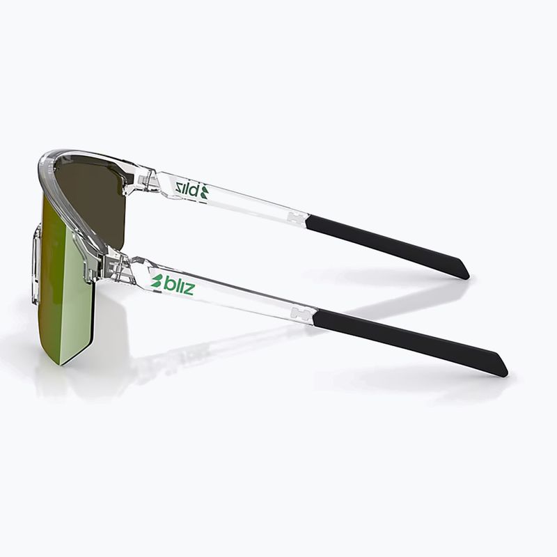 Sonnenbrille Bliz Hero transparent white/brown green multi 3
