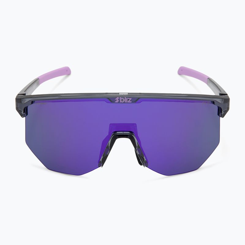 Sonnenbrille Bliz Hero Small crystal black/grey purple multi 3