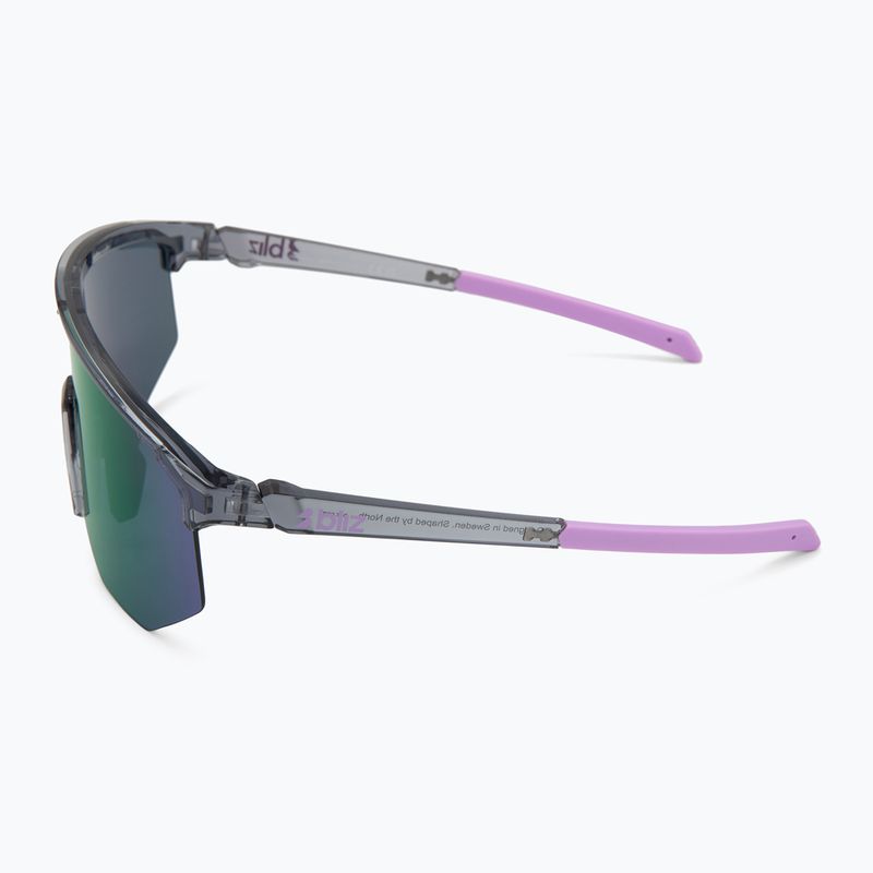 Sonnenbrille Bliz Hero Small crystal black/grey purple multi 4