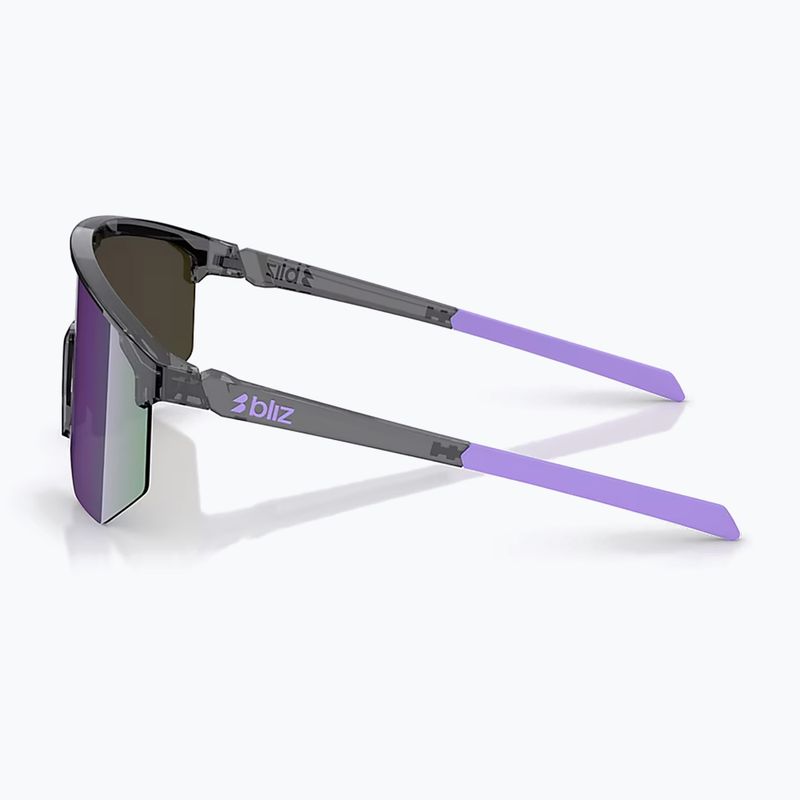 Sonnenbrille Bliz Hero Small crystal black/grey purple multi 3