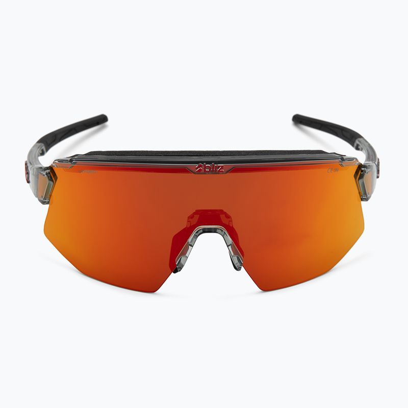 Sonnenbrille Bliz Breeze transparent dark grey/brown red multi 4