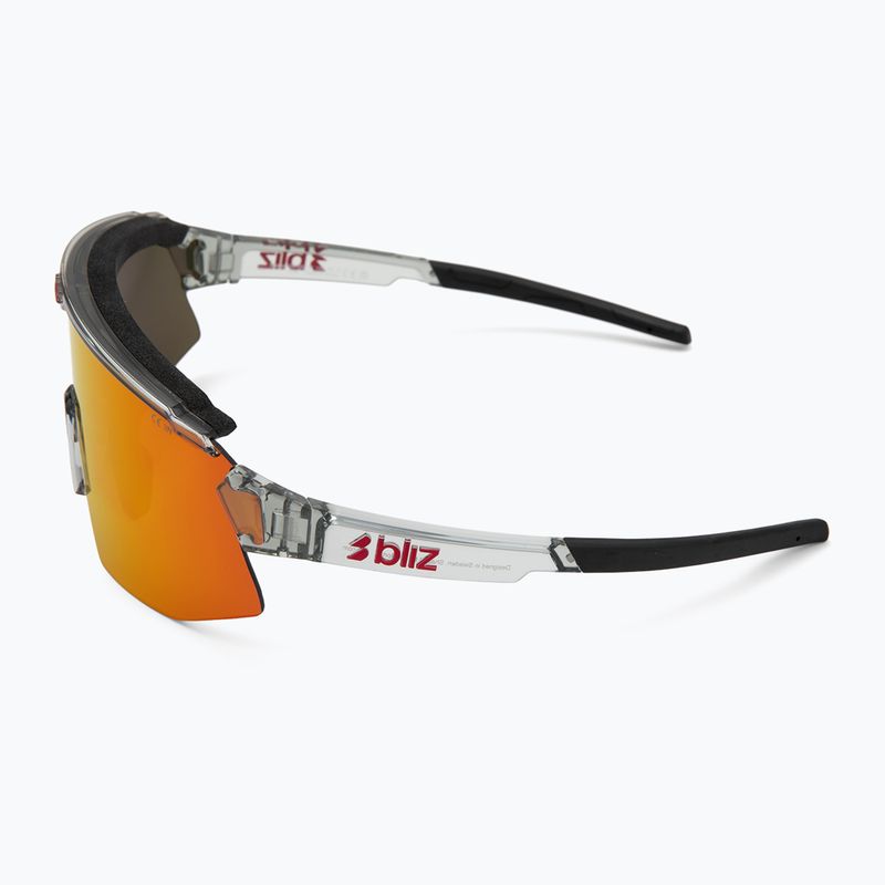 Sonnenbrille Bliz Breeze transparent dark grey/brown red multi 5