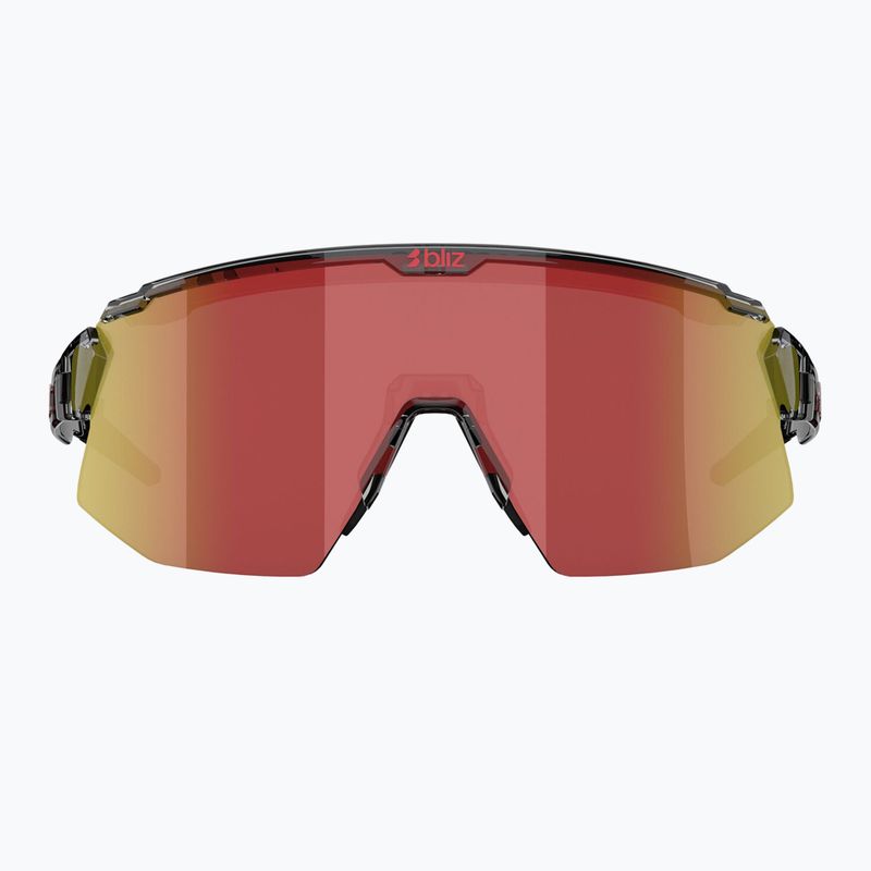 Sonnenbrille Bliz Breeze transparent dark grey/brown red multi 2