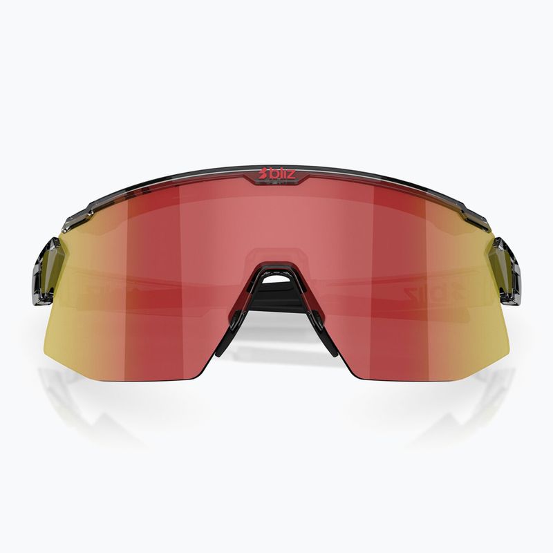 Sonnenbrille Bliz Breeze transparent dark grey/brown red multi 3