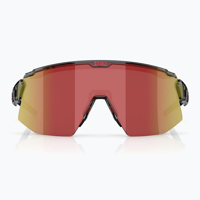 Sonnenbrille Bliz Breeze transparent dark grey/brown red multi 4