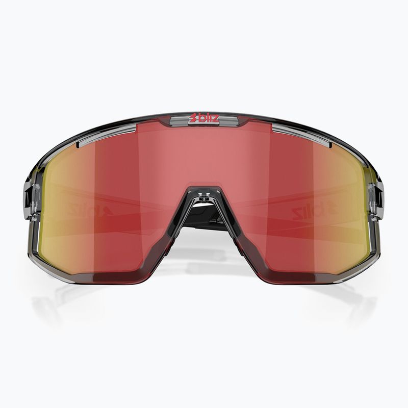 Sonnenbrille Bliz Vision transparent dark grey/brown red multi 3