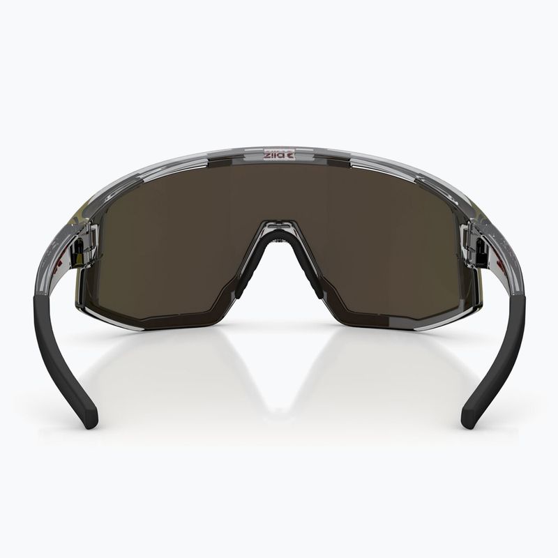 Sonnenbrille Bliz Vision transparent dark grey/brown red multi 5