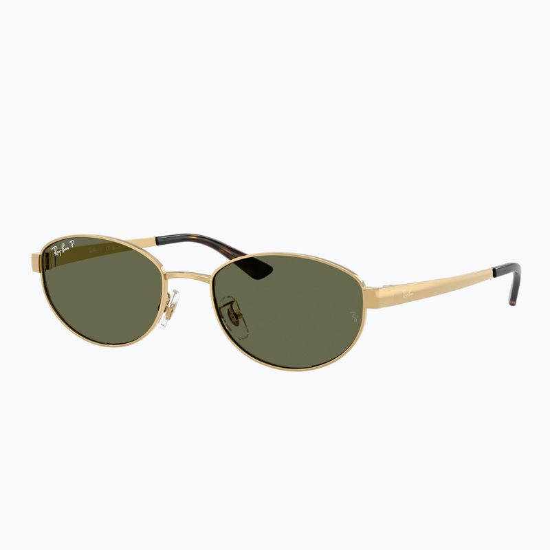 Sonnenbrille Ray-Ban RB3774D arista gold/dark green polarized 4