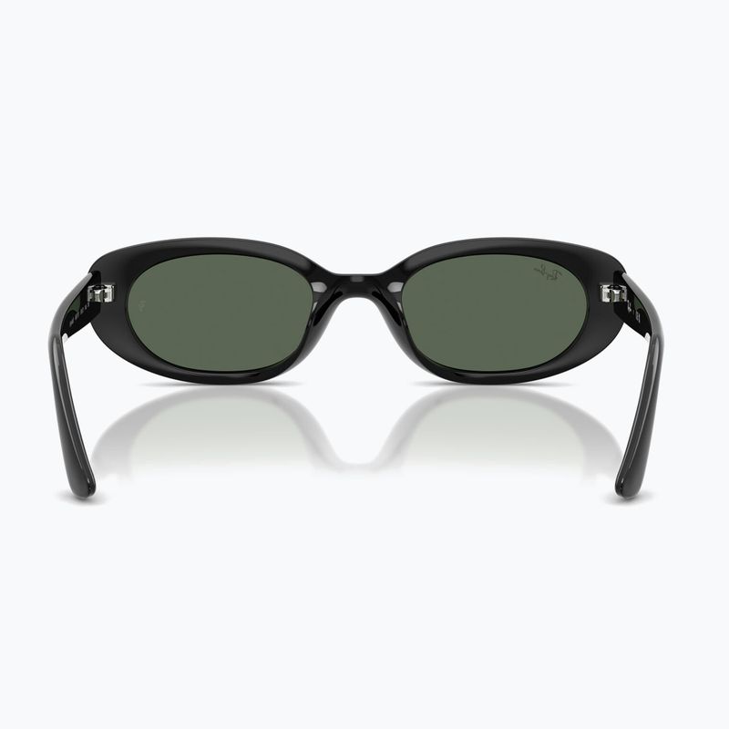 Sonnenbrille Ray-Ban RB4441D Bio-Based black/dark green 5