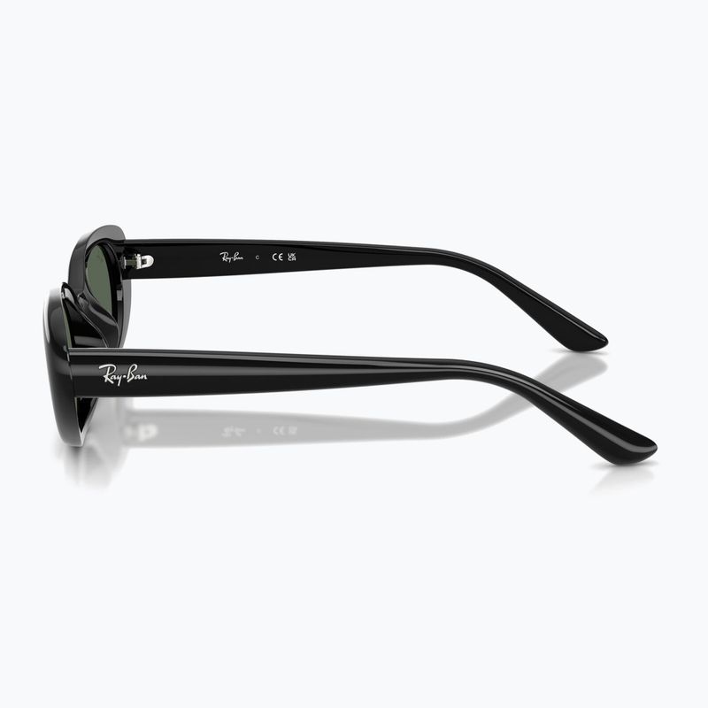 Sonnenbrille Ray-Ban RB4441D Bio-Based black/dark green 6