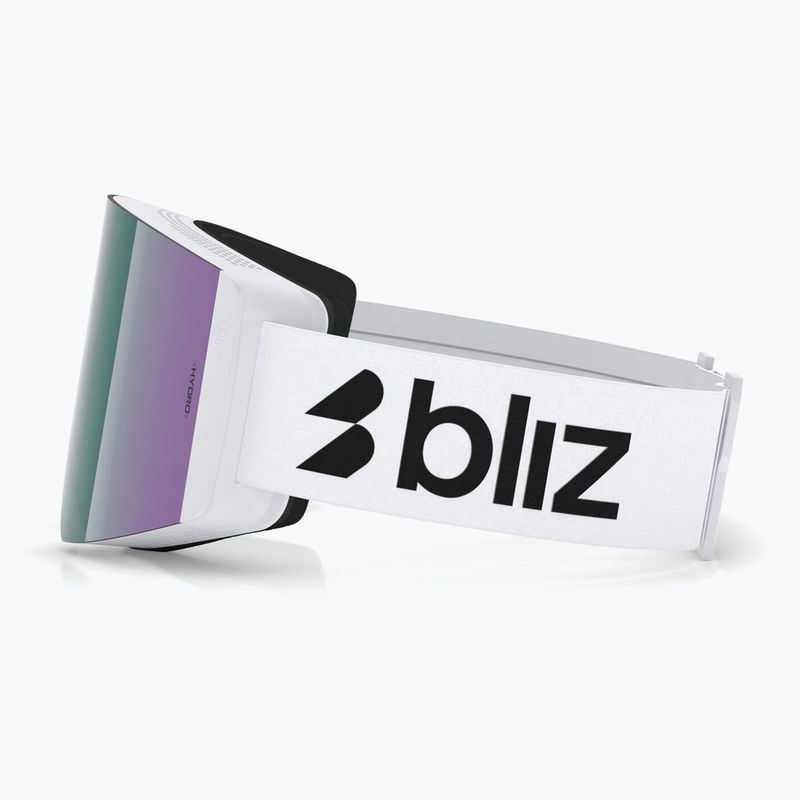 Skibrille Bliz G003S matte white/brown/green multi 4