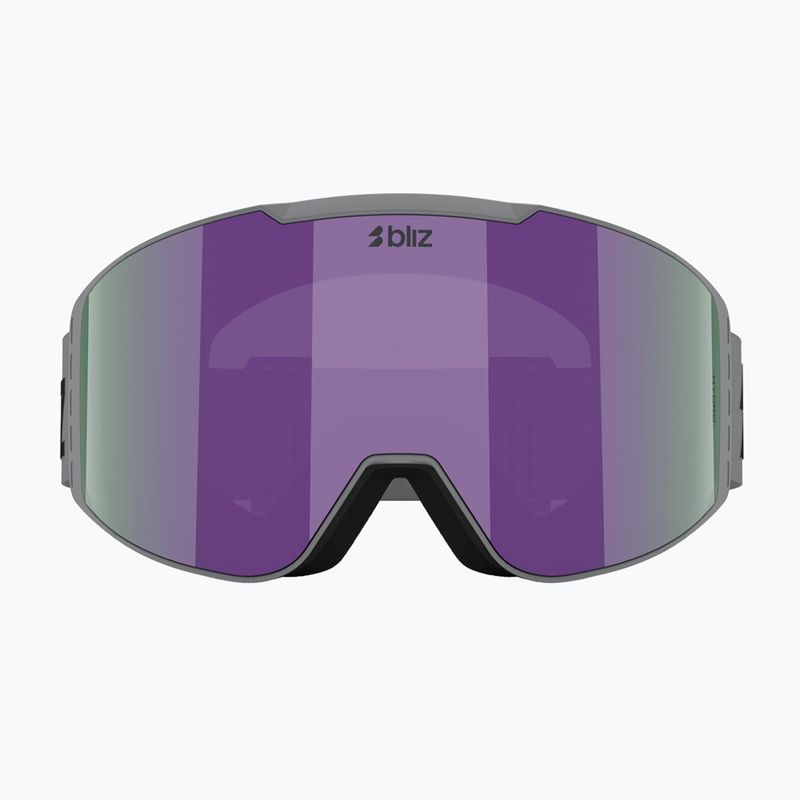 Skibrille Bliz G004 matte grey/brown/purple multi 2