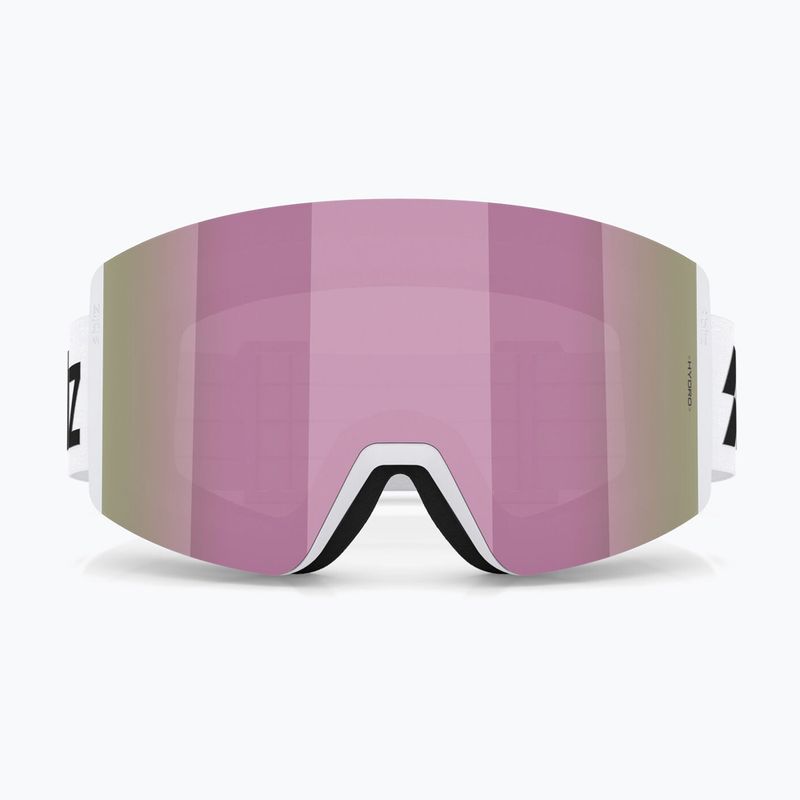 Skibrille Bliz G003S matte white/brown/pink multi 2