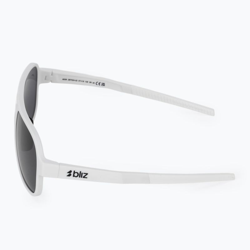 Sonnenbrille Bliz A006 matte white 4