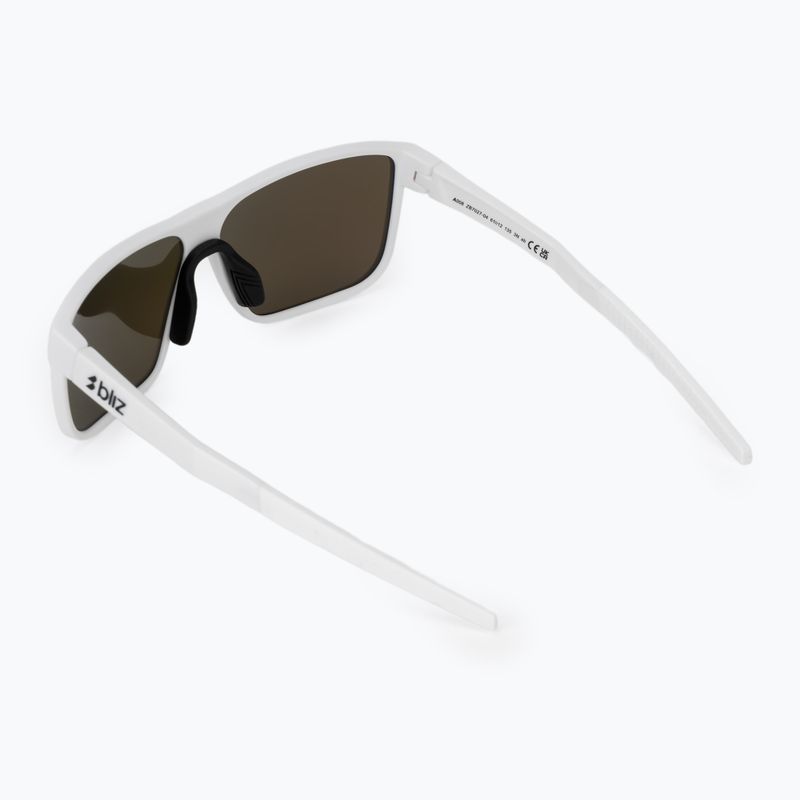 Sonnenbrille Bliz A008 matte white 2