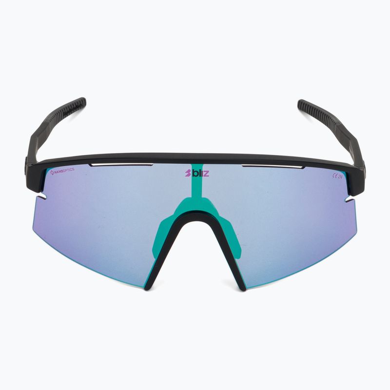 Sonnenbrille Bliz P006 matte black/nano optics violet blue multi 3