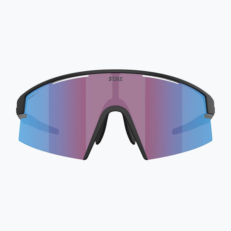 Sonnenbrille Bliz P006 matte black/nano optics violet blue multi 2